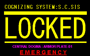 COGNIZING SYSTEM:S.C.SIS/!LOCKED!/ARMOR PLATE01